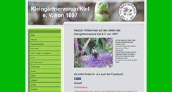 Desktop Screenshot of kgv-kiel1897.de